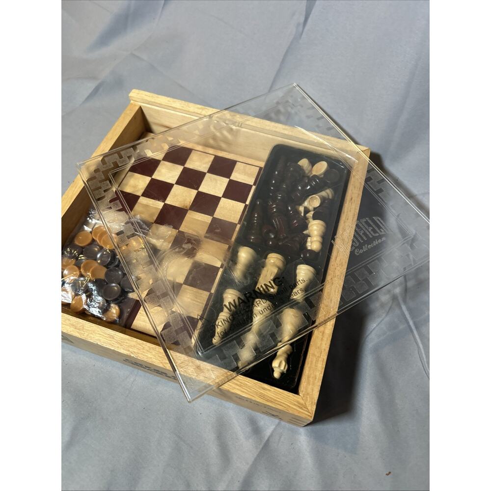 Westfield Collection Chess & Checker Set - Picture 5 of 9